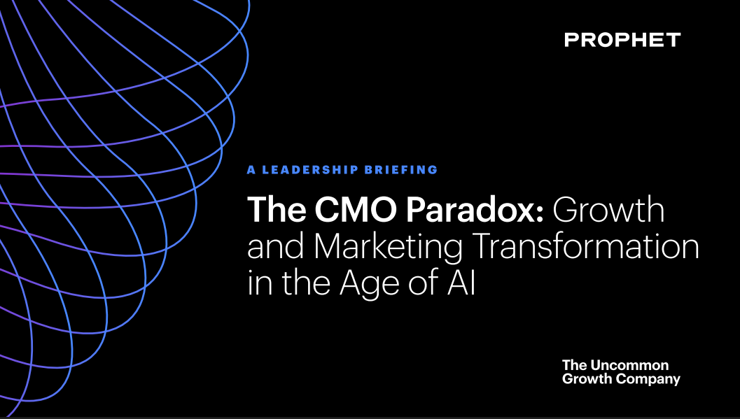 The CMO Paradox: Growth and Marketing Transformation in the Age of AI
