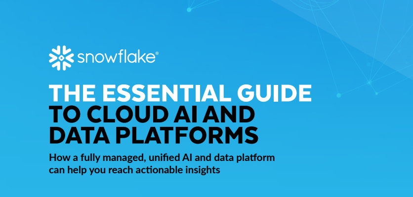 The Essential Guide to Cloud AI and Data Platforms