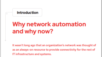 Network automation guide