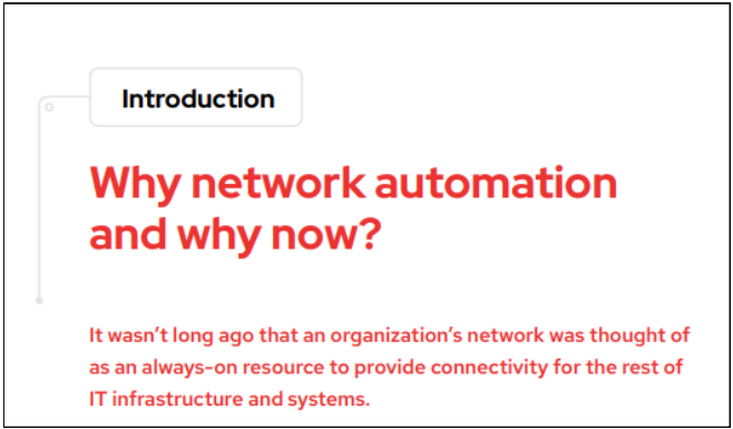 Network automation guide