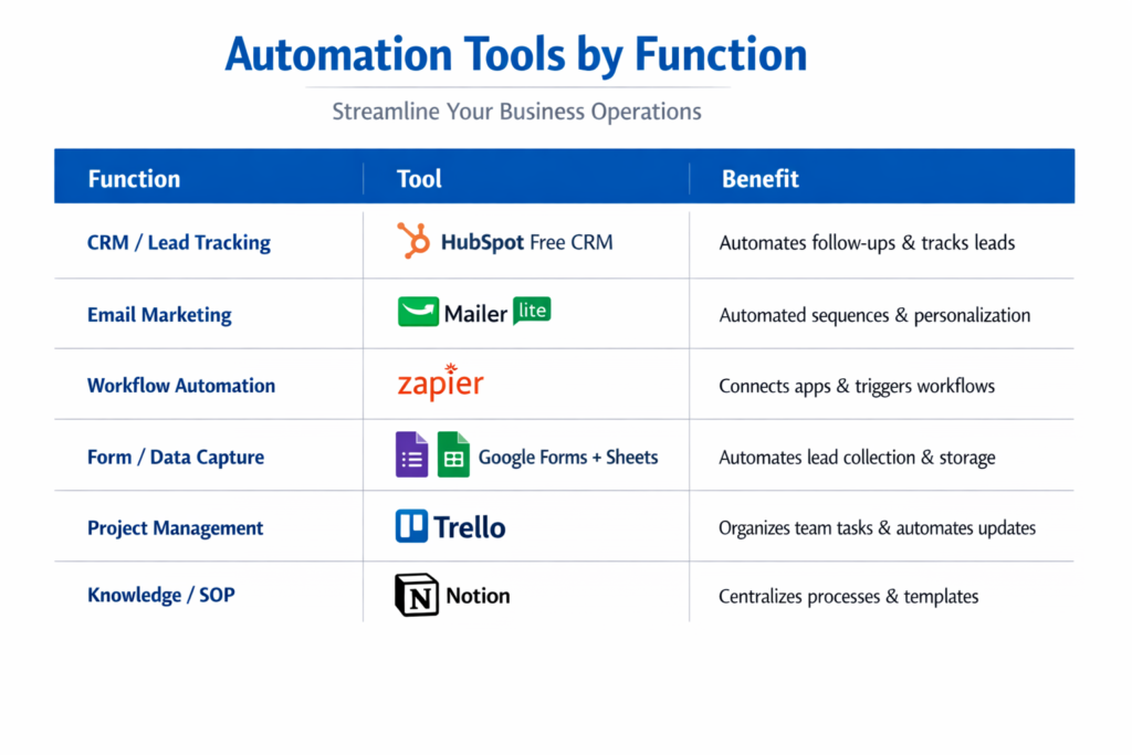 Top Free Automation Tools for Businesses: