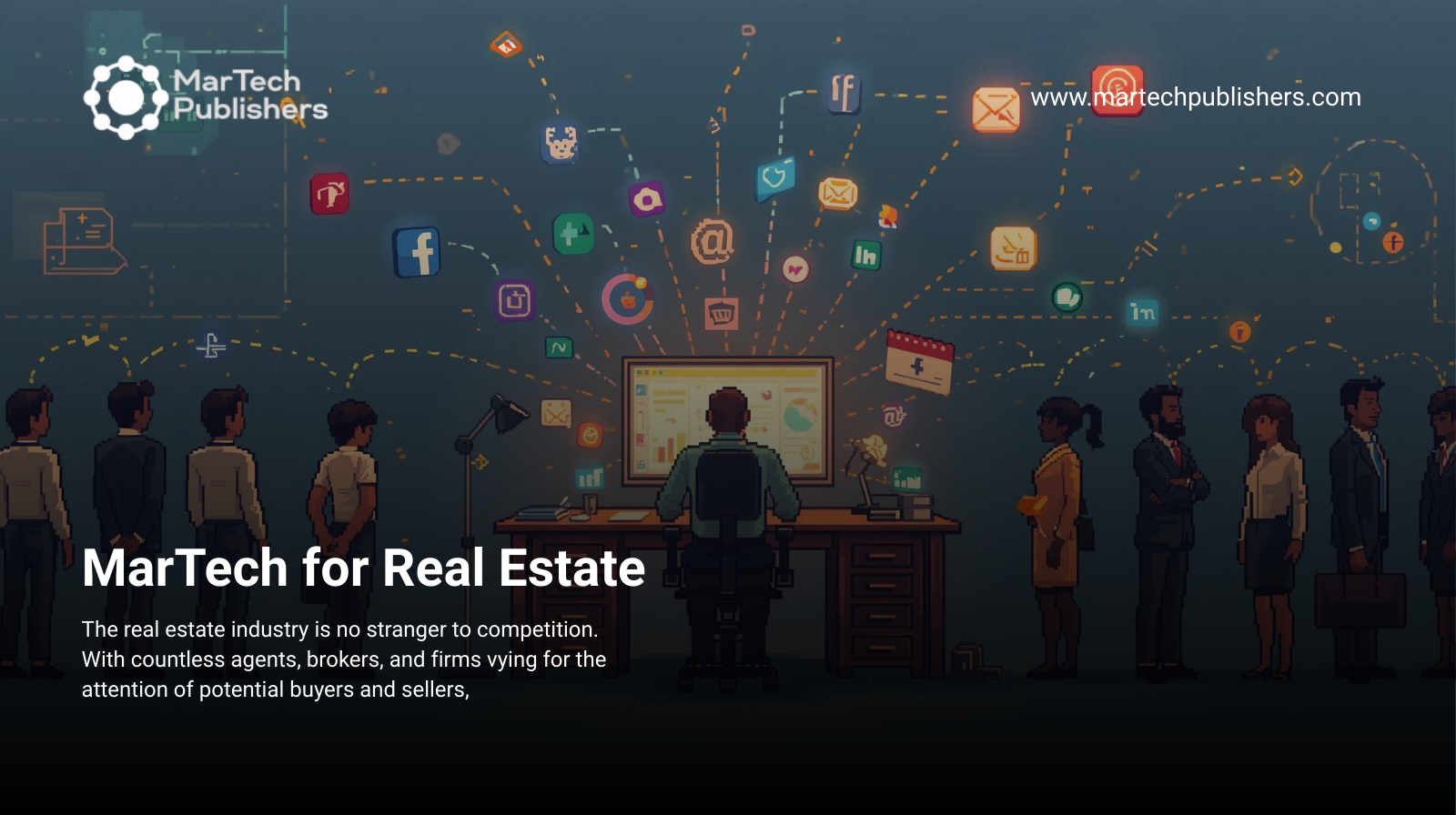 CRM dashboard for real estate lead management